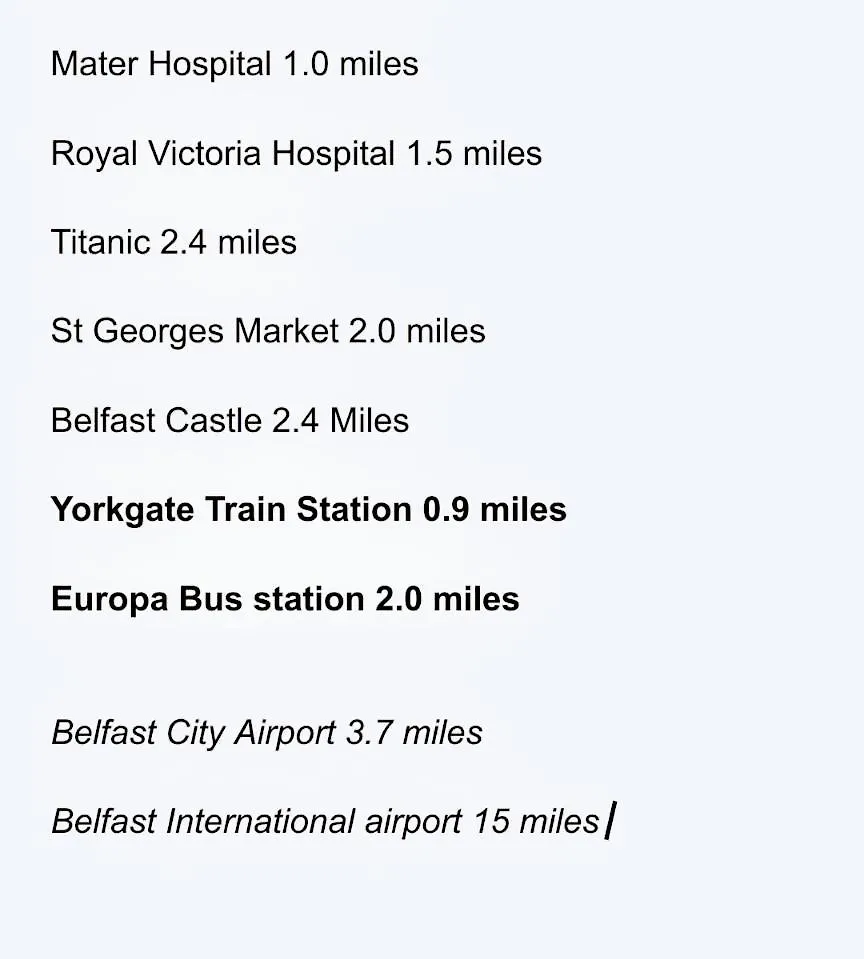 شقة Belfast Waterworks Townhouse 0*,